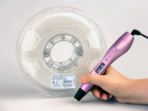 Een unieke combinatie; de 3D lage temperatuur pen en het eMorph lage temperatuur filament.